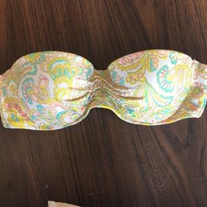 VS strapless swimsuit top